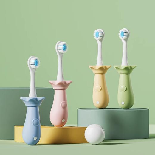 【轻柔洁齿！呵护小萌牙】呵护口腔，儿童牙刷轻轻擦，适用于0-1-2-3到6岁，婴幼儿牙齿健康成长。有效清洁口腔，呵护宝宝的牙齿健康！ 商品图9