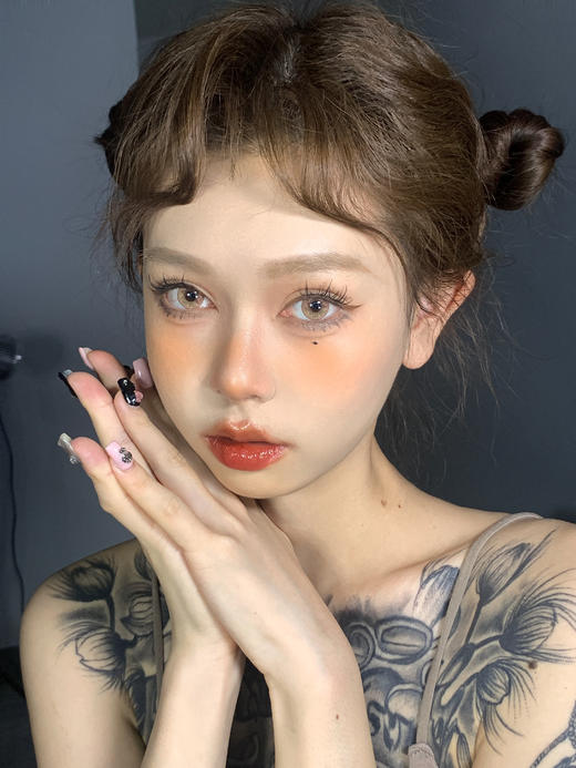 vokivoki 年抛 赤瑕西柚（西柚海风） 直径14.2mm着色13.4mm 商品图9