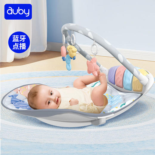 【澳贝】新生婴儿感统训练脚踏钢琴摇摇乐蓝牙健身架 商品图6