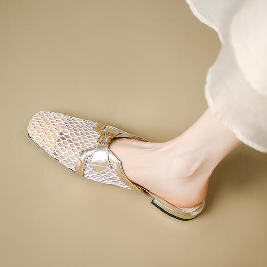 夏季新款，网面镂空拖鞋懒人拖ML-74 商品图8