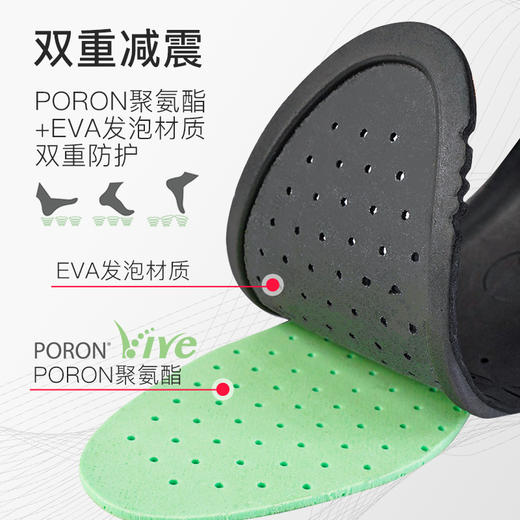 李质造足球篮球跑步运动鞋垫缓震防滑透气鞋垫男OFK05083 商品图2