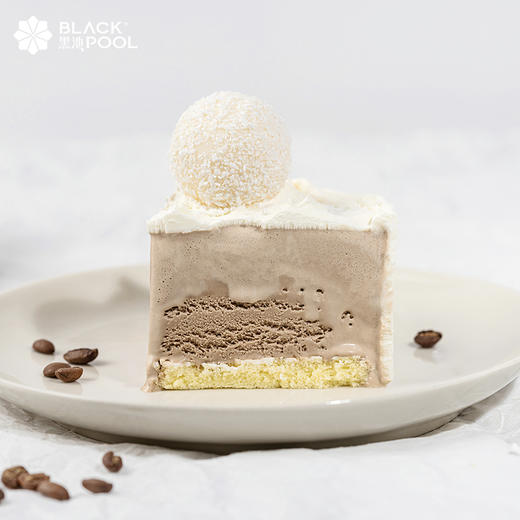 （景程兑换）冰淇淋2选1，【生椰拿铁原味白巧冰淇淋蛋糕】/【生椰拿铁脆皮黑巧冰淇淋蛋糕】 商品图7