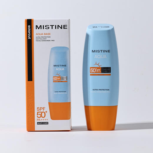 【爆款热卖】泰国Mistine（蜜丝婷）新版小黄帽面部水润养肤防晒霜乳40ml/60mlSPF50+敏感肌适用 商品图1