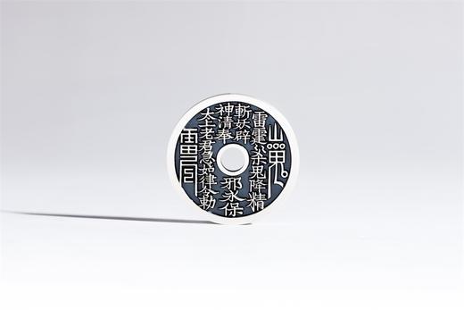 矩德泉坊 纯银手作   山鬼圆孔（3厘米版）688 商品图0