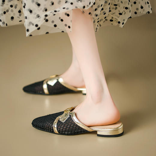 夏季新款，网面镂空拖鞋懒人拖ML-74 商品图3