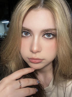 gumihocon 半年抛 蓝眼泪 直径14.2mm着色13.4mm