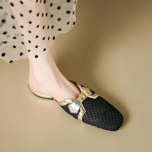 夏季新款，网面镂空拖鞋懒人拖ML-74 商品图1