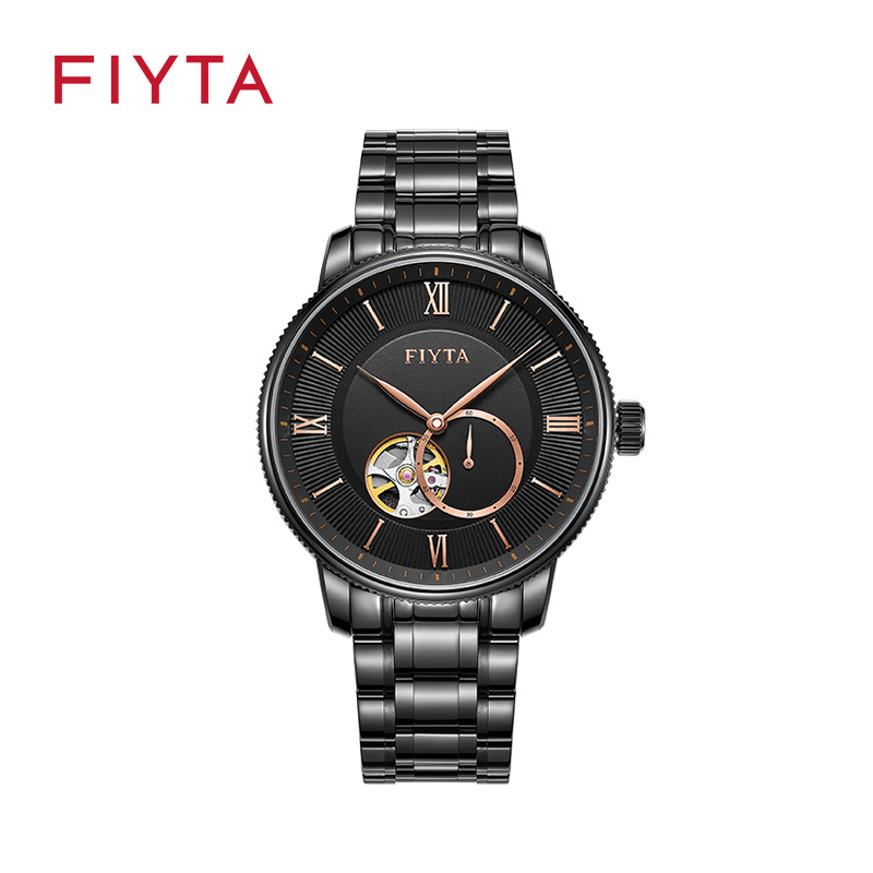 飞亚达摄影师系列男士机械表钢带防水