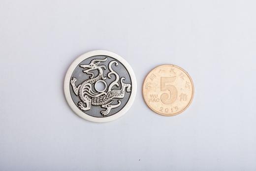 矩德泉坊 纯银手作   四灵挂坠（青龙2.8厘米版）685 商品图7