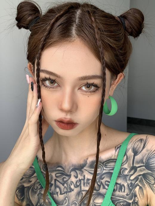 vokivoki 年抛 赤瑕西柚（西柚海风） 直径14.2mm着色13.4mm 商品图6