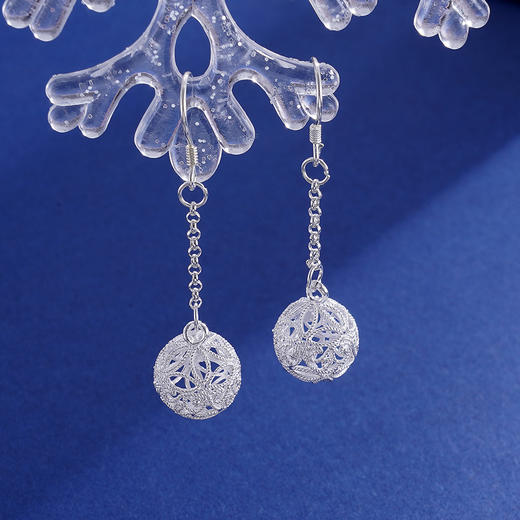 子佩集S990银【浮云端】耳环【MXEH001】2306 商品图5