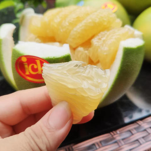 脆爽多汁【泰国“ICK牌”白糖柚】“精品大果” 2只/4.8-5斤/份 商品图4