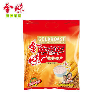 金味7+1中老年人膳食纤维484g（18袋+10袋糖包）燕麦片即食 送长辈 商品图5