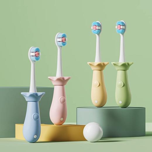 【轻柔洁齿！呵护小萌牙】呵护口腔，儿童牙刷轻轻擦，适用于0-1-2-3到6岁，婴幼儿牙齿健康成长。有效清洁口腔，呵护宝宝的牙齿健康！ 商品图10