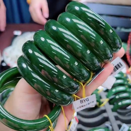 和田玉-碧玉手镯 商品图0