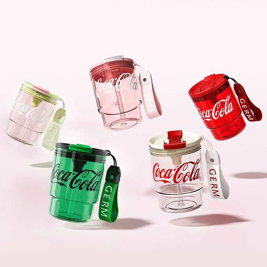 GE-CK23SS-S24 可口可乐联名款竹简水杯（可乐红） 商品图5