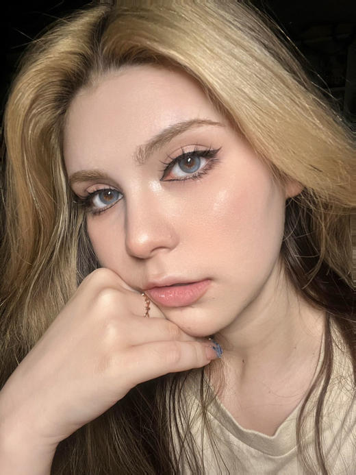 gumihocon 半年抛 蓝眼泪 直径14.2mm着色13.4mm 商品图2