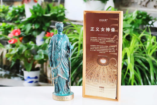 正义之美正义女神铜像  法律出版社 商品图0