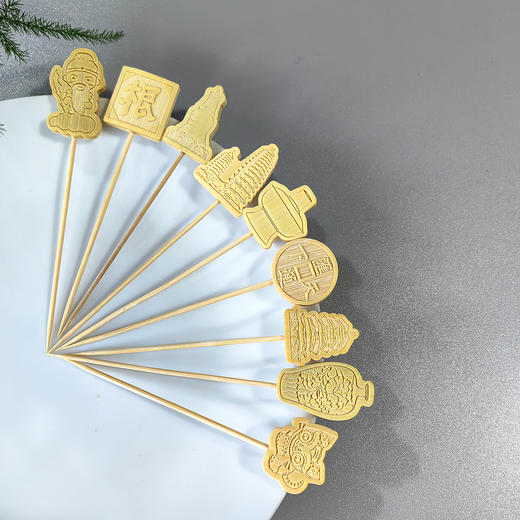 天然楠竹果蔬水果签可定制 商品图4