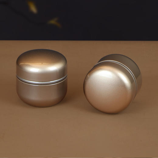 苹果罐电镀亮【通版 • 约装50g• 金色】5元 一个/共200个 商品图1