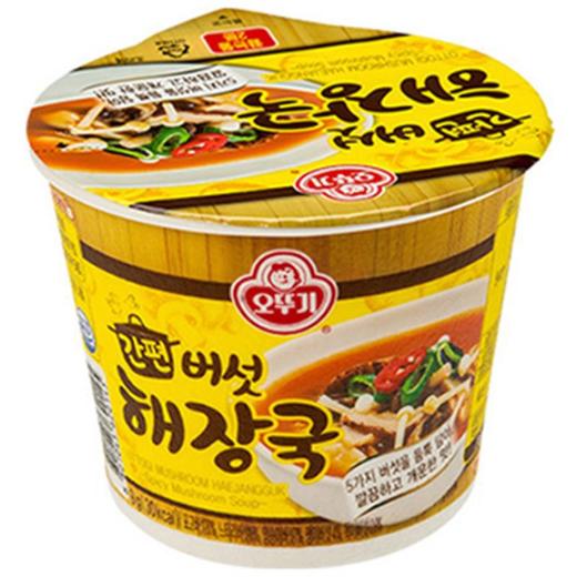 不倒翁速食蘑菇醒酒汤9g오뚜기 간편버섯해장국 商品图0