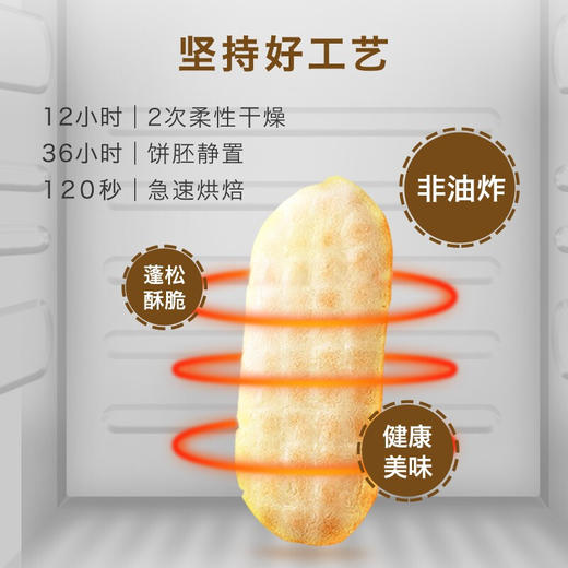 禾泱泱稻鸭原生米饼 宝宝零食婴儿辅食无添加盐儿童磨牙饼干6个月米饼系列 商品图6