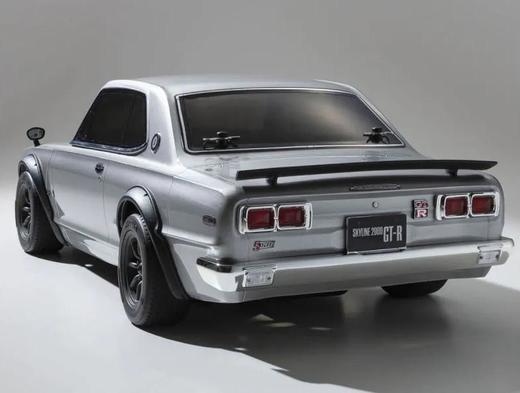 京商 fazer 1/10 电动四驱房车 NISSAN SKYLINE 2000GT-R(KPGC10) Tuned Ver. Silver 34425T1 商品图10