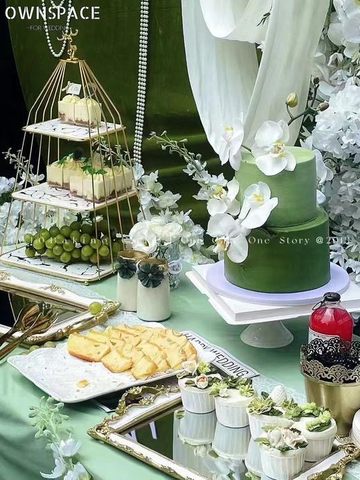 「五矿·哈斯塔特」户外婚礼甜品台案例 商品图0