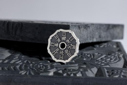 矩德泉坊 纯银手作 山鬼八边形（3厘米版）718 商品图7