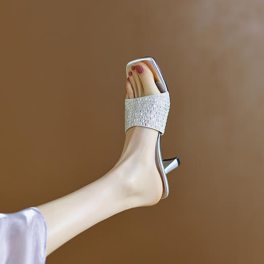 优雅个性，里外全皮名媛爆款凉拖DB-M5302 商品图4