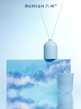 入棉香薰蜡烛礼盒套装50ml+80g