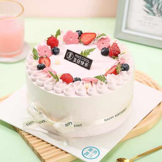 草莓香缇冰激凌蛋糕 商品图1