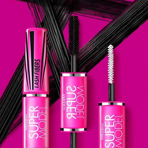 泰国Mistine（蜜丝婷）4D双头超模睫毛膏 经典粉 5.5g 立体纤长 防汗不晕染 商品图3