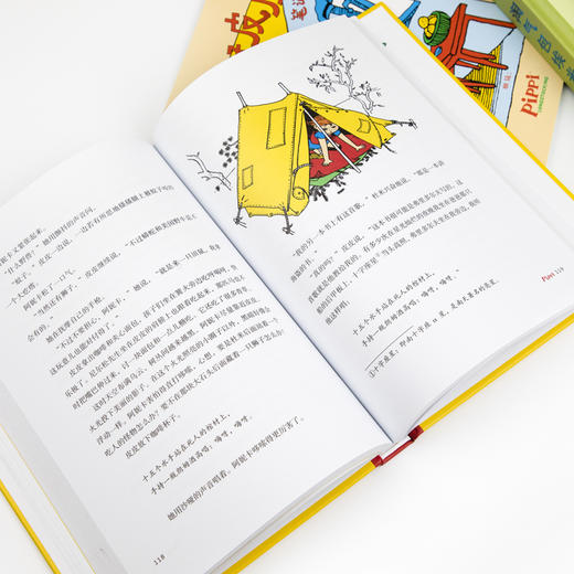 长袜子皮皮——林格伦经典作品-独家全彩珍藏版 纪念童话大师林格伦诞辰110周年！ 林格伦的作品被翻译成90多种语言在全世界各国出版，图书印数超过1.4亿册，把它们排成行可以绕地球三周. 商品图4