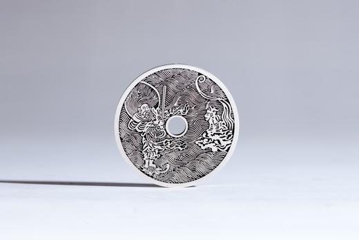 矩德泉坊 纯银手作   太上咒（3.8厘米版） 693 商品图1