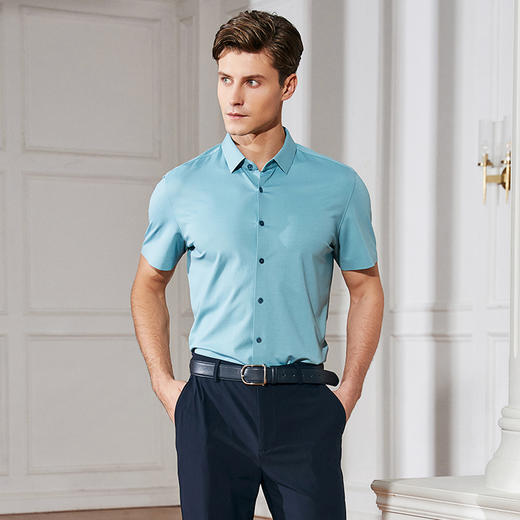 YvesFigarau伊夫·费嘉罗休闲短袖衬衫932403 商品图1