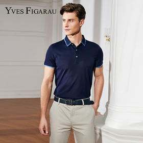 YvesFigarau伊夫·费嘉罗新品休闲短袖T恤930819
