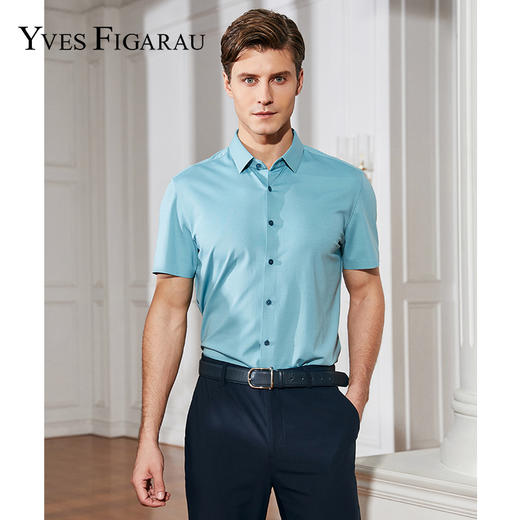 YvesFigarau伊夫·费嘉罗休闲短袖衬衫932403 商品图0