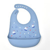【萌宝必备！食品级硅胶围兜】立体防水，超软材质，免洗设计，让宝宝吃饭更方便，更干净！硅胶婴儿宝宝吃饭围兜，大号口水兜，为您的孩子提供全方位的保护！ 商品缩略图6