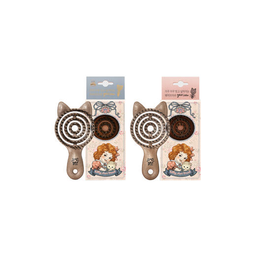 韩国yao 镂空按摩梳 儿童Kitty猫造型 推荐2-13岁使用 商品图0