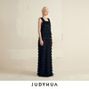 JUDYHUA 立体流苏宽肩带连衣裙 商品缩略图1