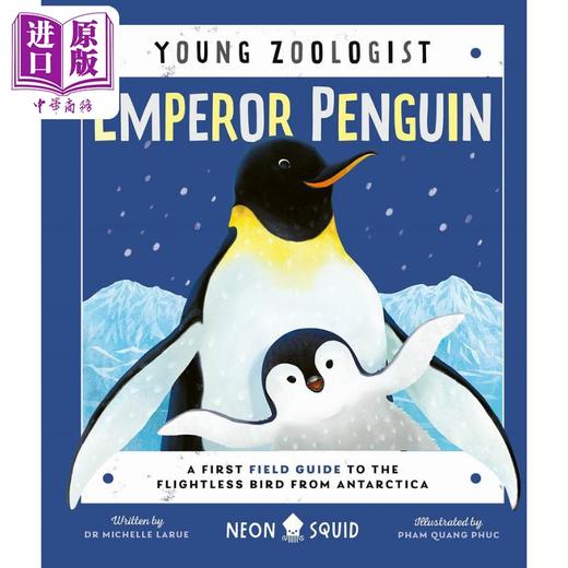 【中商原版】Young Zoologist：Emperor Penguin 小动物家：帝王企鹅 英文原版进口 儿童百科绘本 动物科普知识图书 精装知识绘本 商品图0