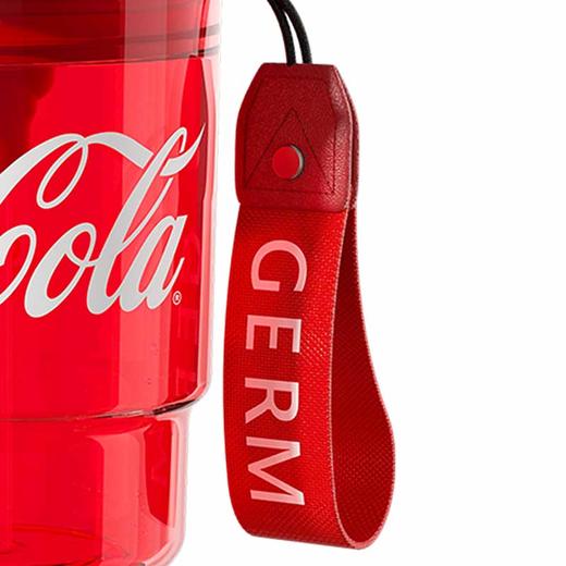 GE-CK23SS-S24 可口可乐联名款竹简水杯（可乐红） 商品图1