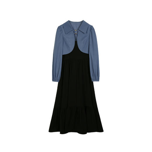 鹿向南《高级时髦精》吊带连衣裙小众设计感裙子LXN23337 商品图1