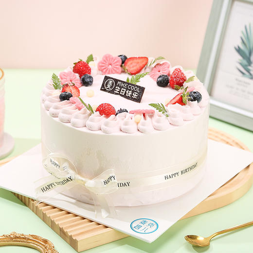 草莓香缇冰激凌蛋糕 商品图2
