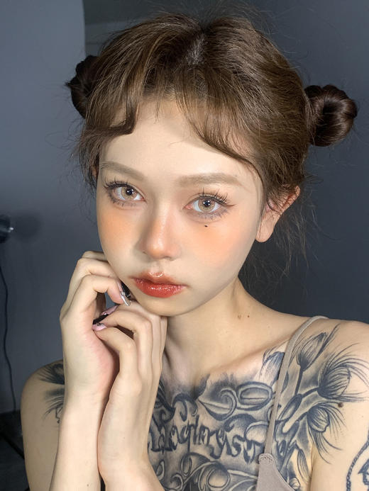 vokivoki 年抛 赤瑕西柚（西柚海风） 直径14.2mm着色13.4mm 商品图11