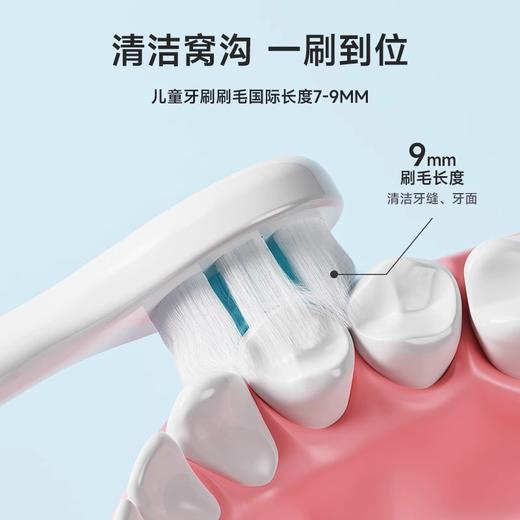【轻柔洁齿！呵护小萌牙】呵护口腔，儿童牙刷轻轻擦，适用于0-1-2-3到6岁，婴幼儿牙齿健康成长。有效清洁口腔，呵护宝宝的牙齿健康！ 商品图2