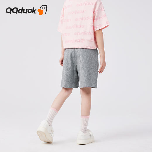 【120-160】儿童夏款休闲时髦五分短裤裤子QQduck可可鸭 商品图3