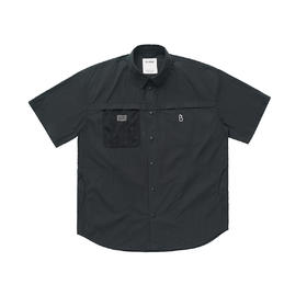 吃茶去chichaqu户外休闲四袋短袖衬衫