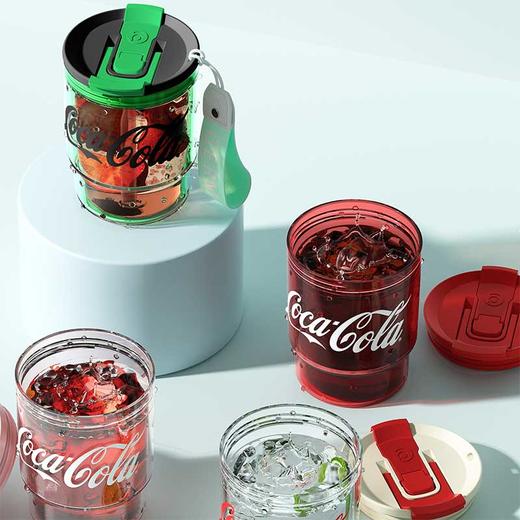 GE-CK23SS-S24 可口可乐联名款竹简水杯（可乐红） 商品图3